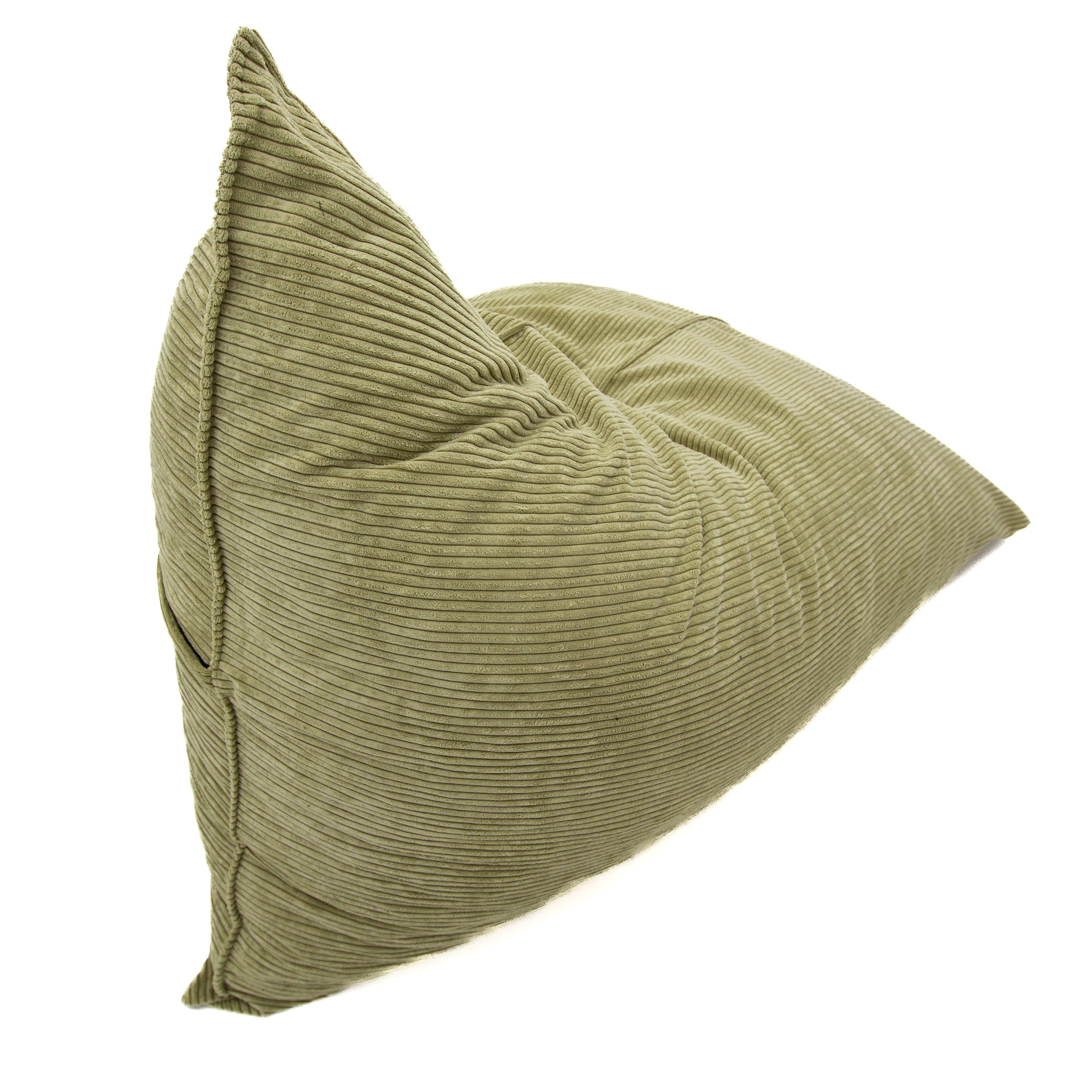 S Flip Sak Olive Green Corduroy Extra Cover