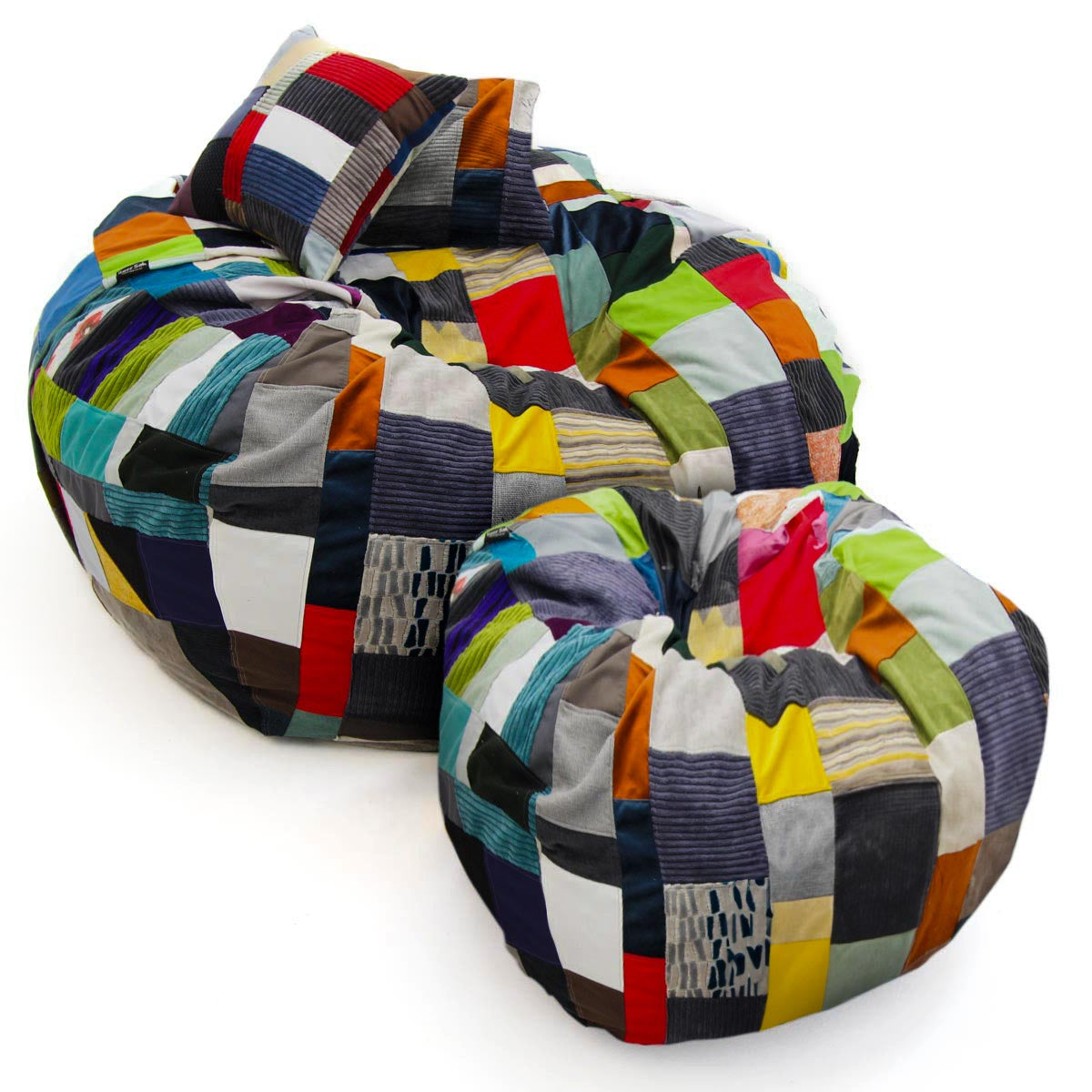 Patchwork XL + Footsak + 2 Scatters