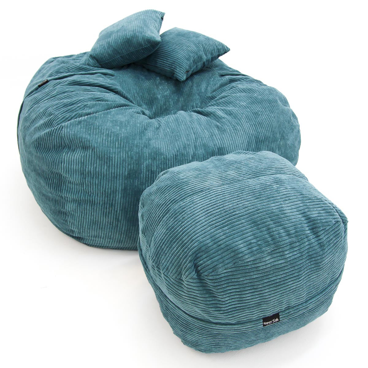 Teal Corduroy XL + 2 Scatters + Footsak