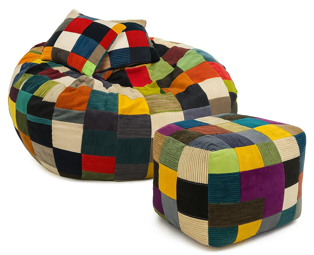 Patchwork XL + Footsak + 2 Scatters