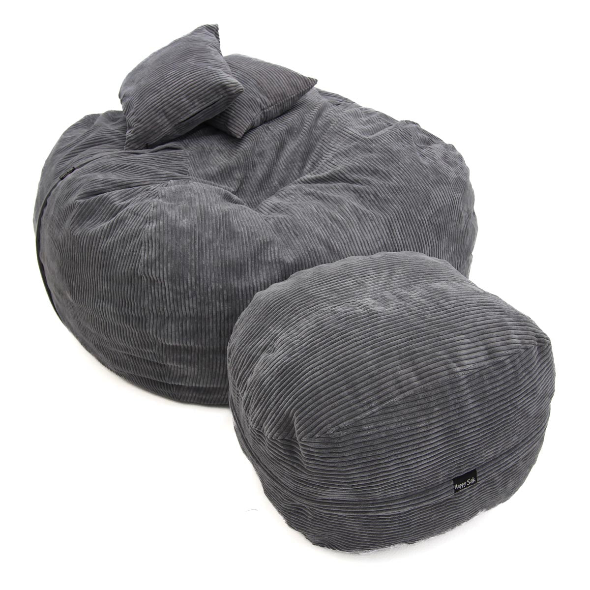 XL Sak Grey Corduroy Extra Cover - Happy Sak SA