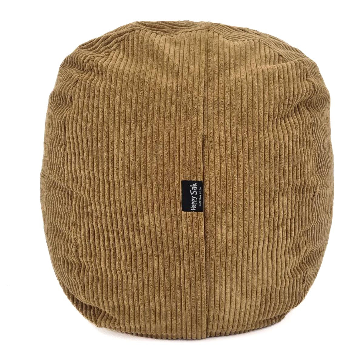 light brown corduroy beanbag footsak
