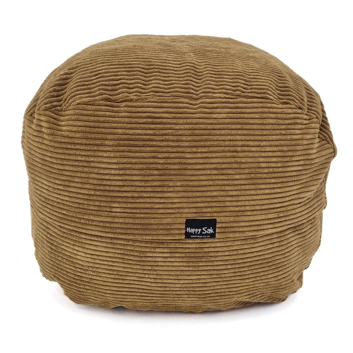 light brown beanbag footrest