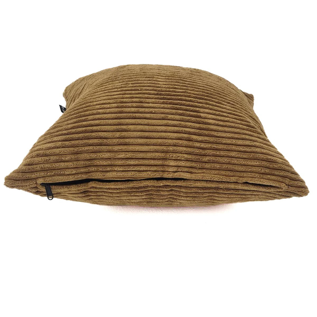 Light brown corduroy pillow