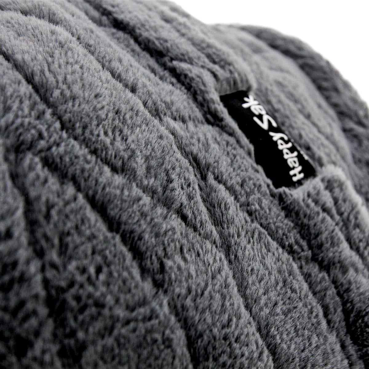Footsak Dark Grey Fur - Happy Sak SA