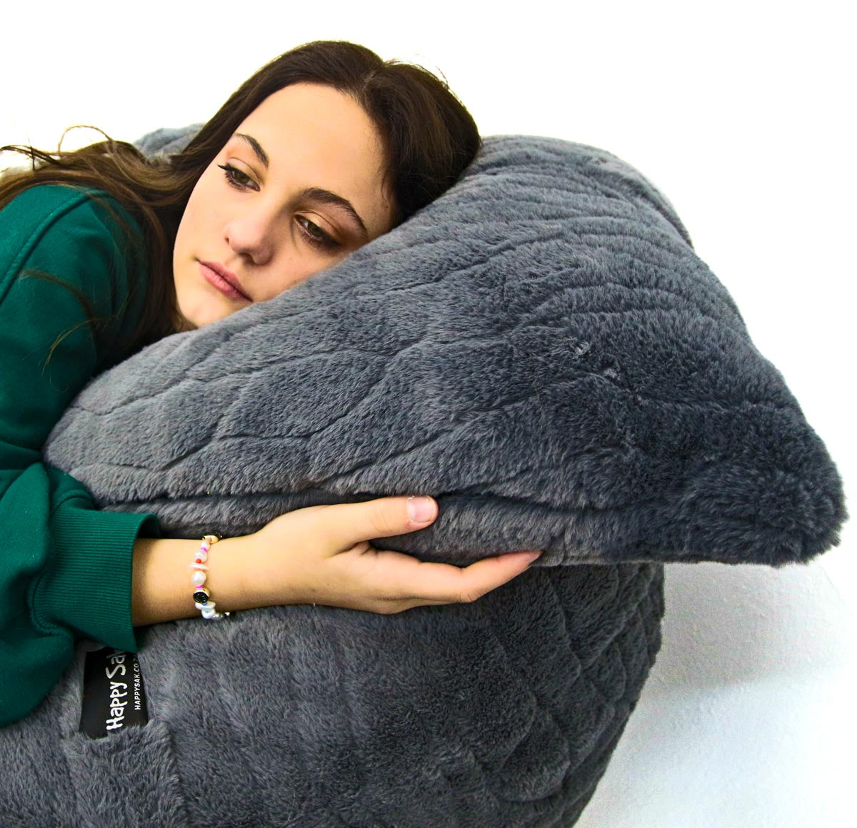 Scatters Dark Grey Fur - Happy Sak SA