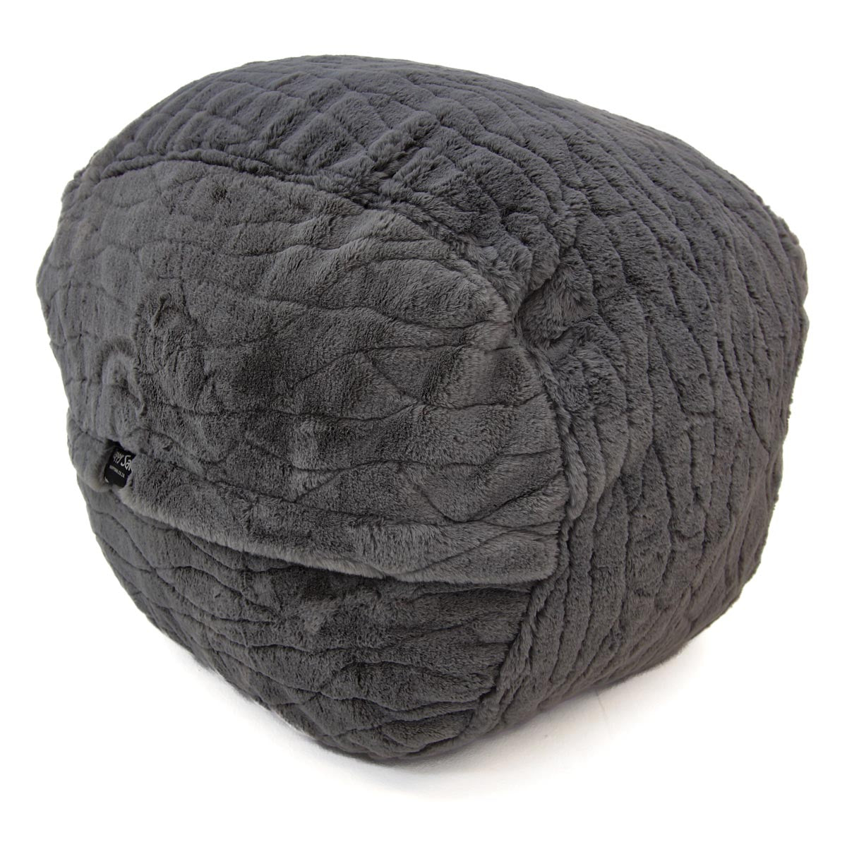 Footsak Dark Grey Fur - Happy Sak SA