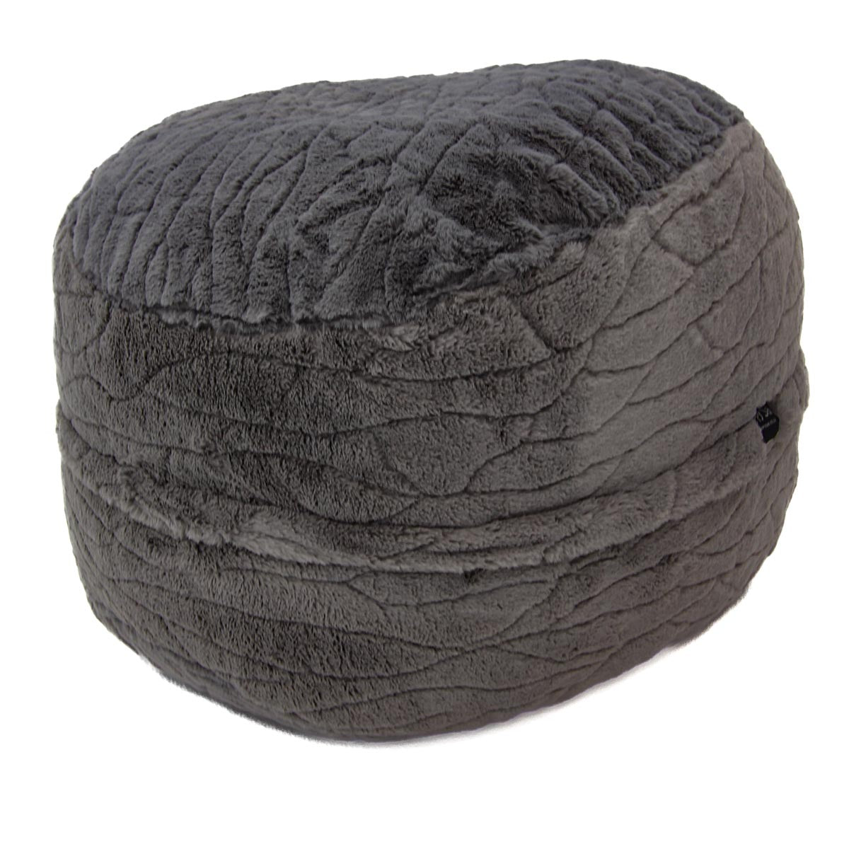 Footsak Dark Grey Fur