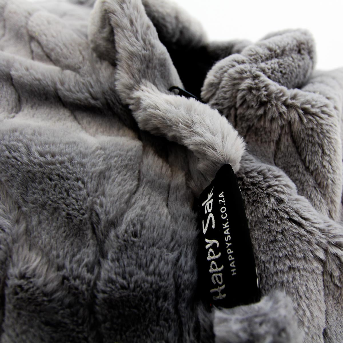 M Sak Light Grey Fur Extra Cover - Happy Sak SA