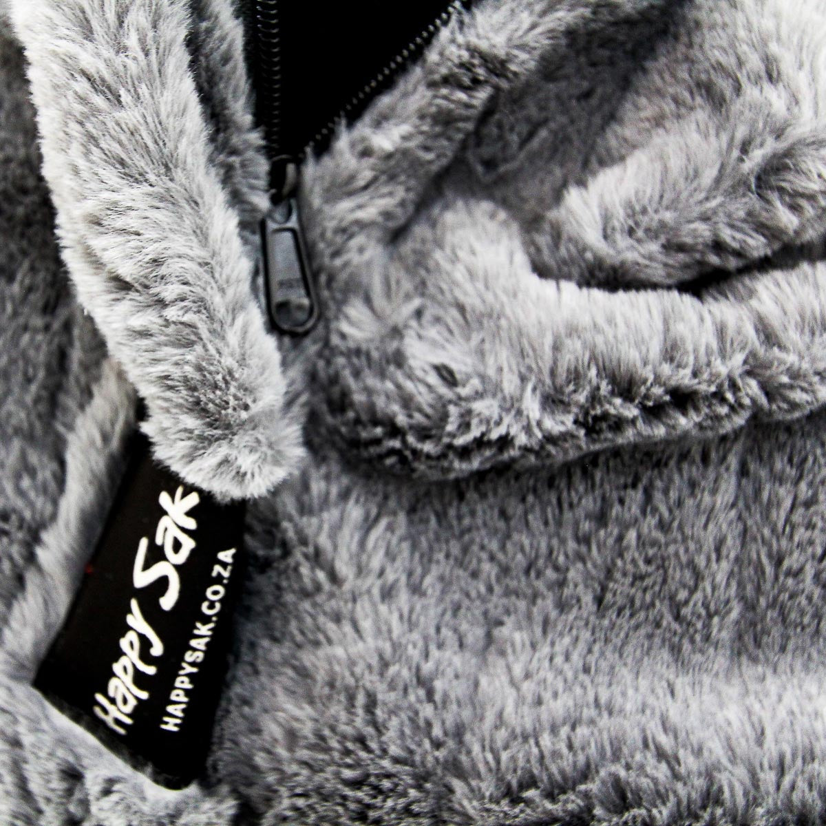 M Sak Light Grey Fur - Happy Sak SA