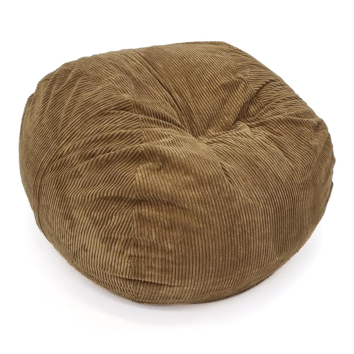 light brown beanbag