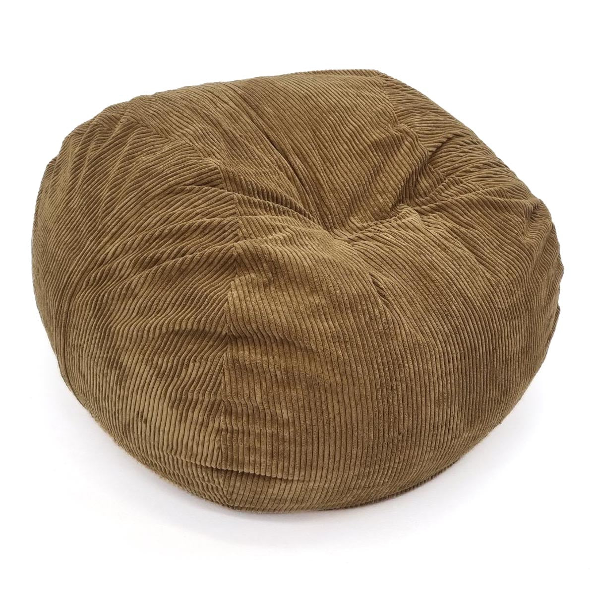light brown medium beanbag Happy Sak