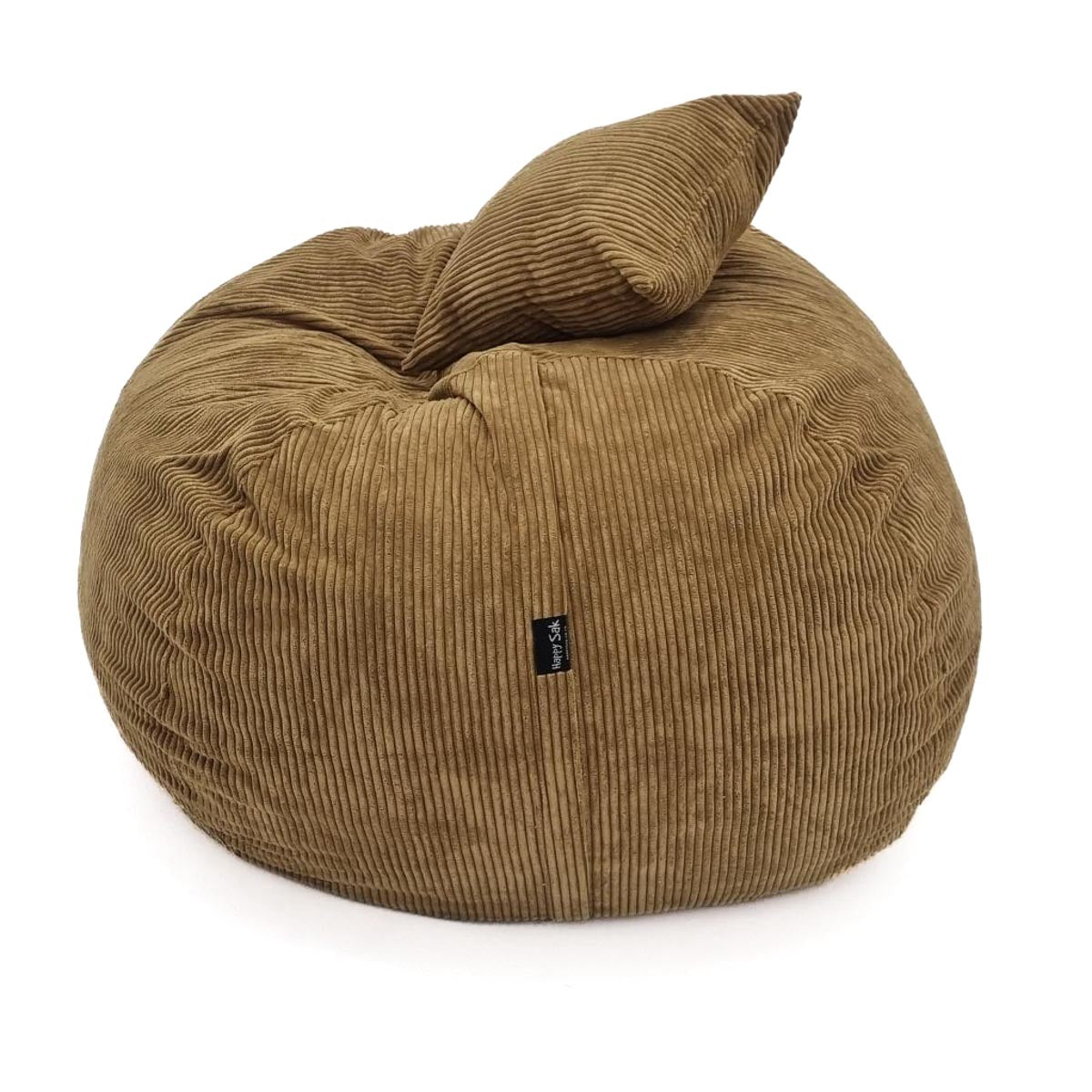 medium sized cumin corduroy beanbag
