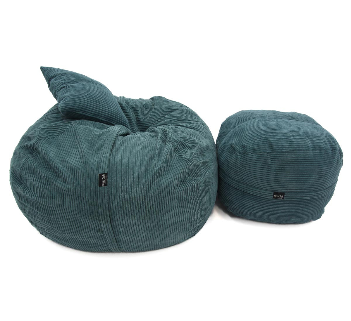 Teal Cord M + Footsak + Scatter