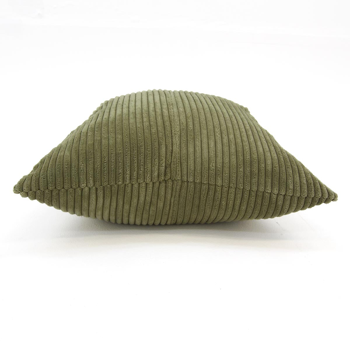 olive green cord scatter cushion