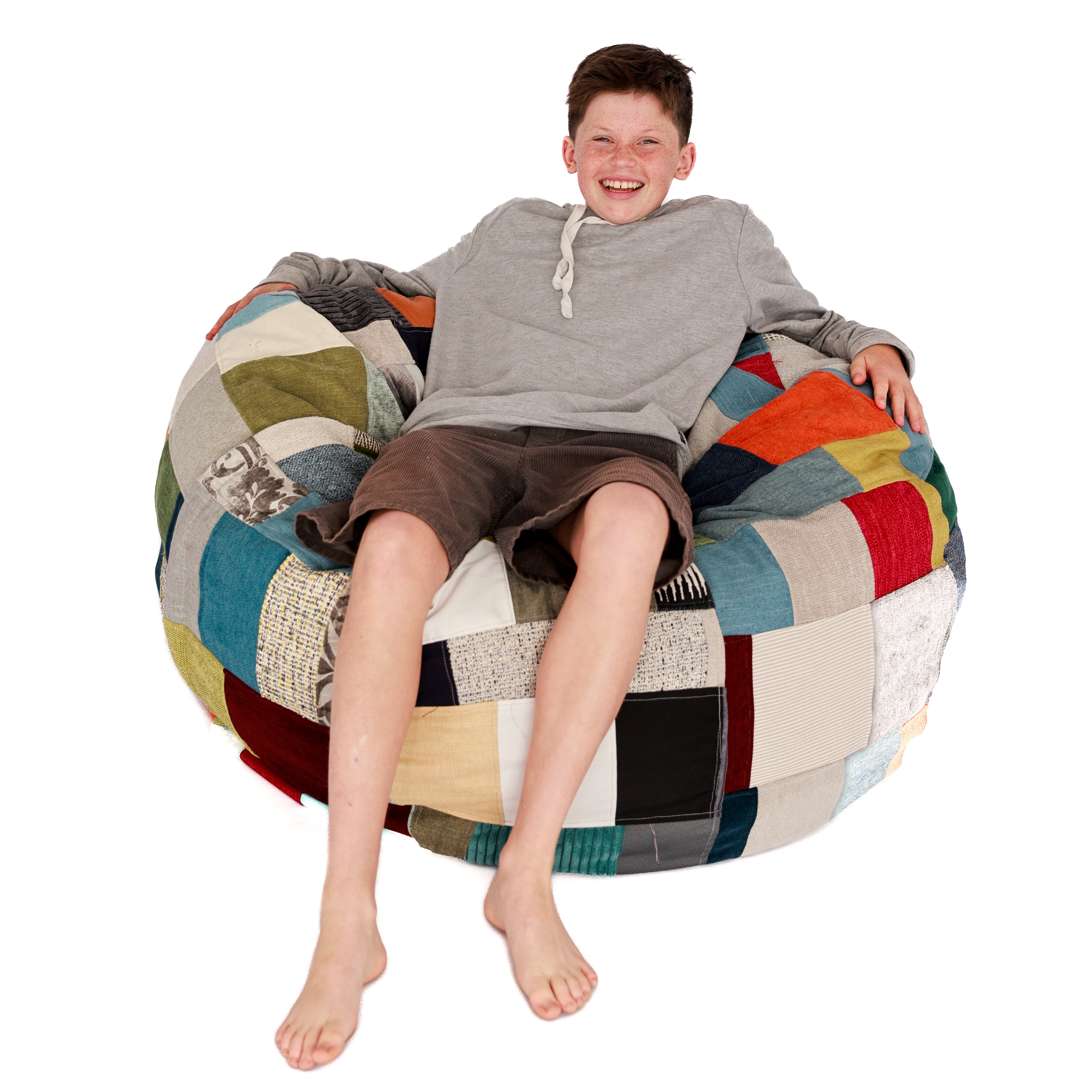 XS Beanbag Patchwork - Happy Sak
