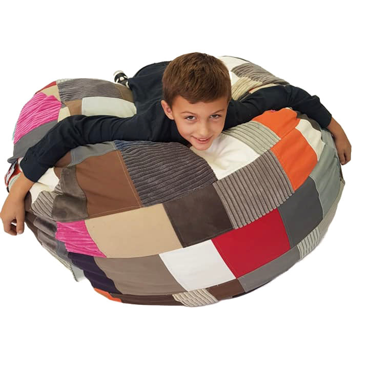XS Beanbag Patchwork - Happy Sak
