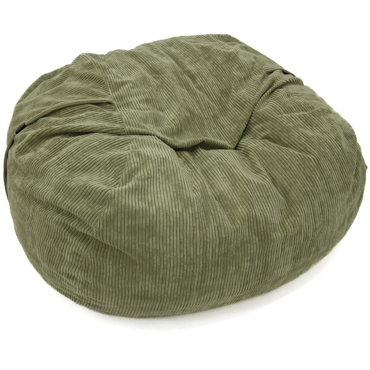 xxxl olive green corduroy beanbag