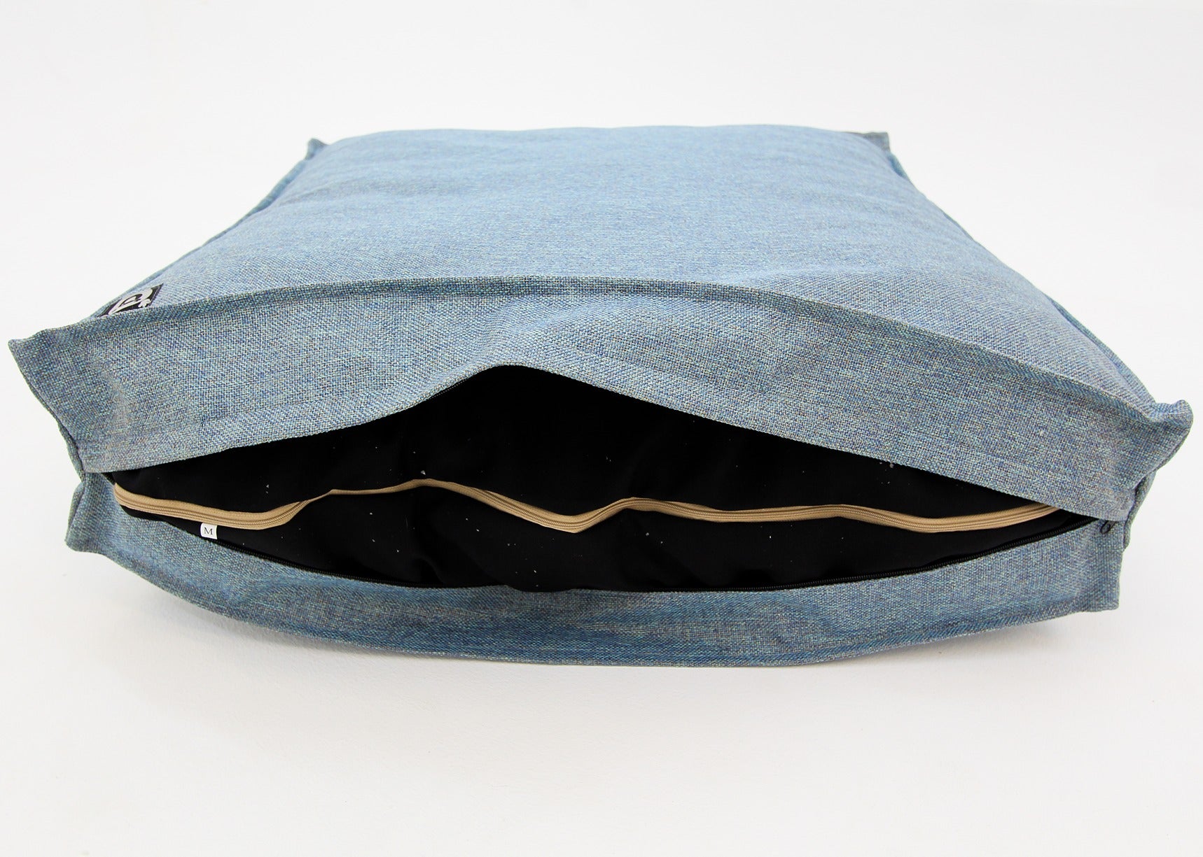 S Dog Bed Light Blue Extra Cover