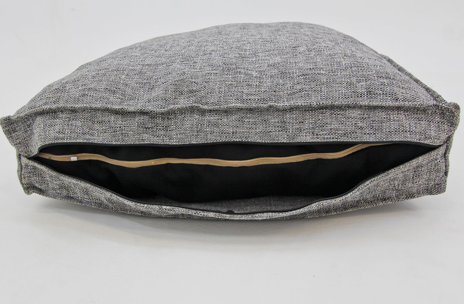 S Dog Bed Grey Black Extra Cover