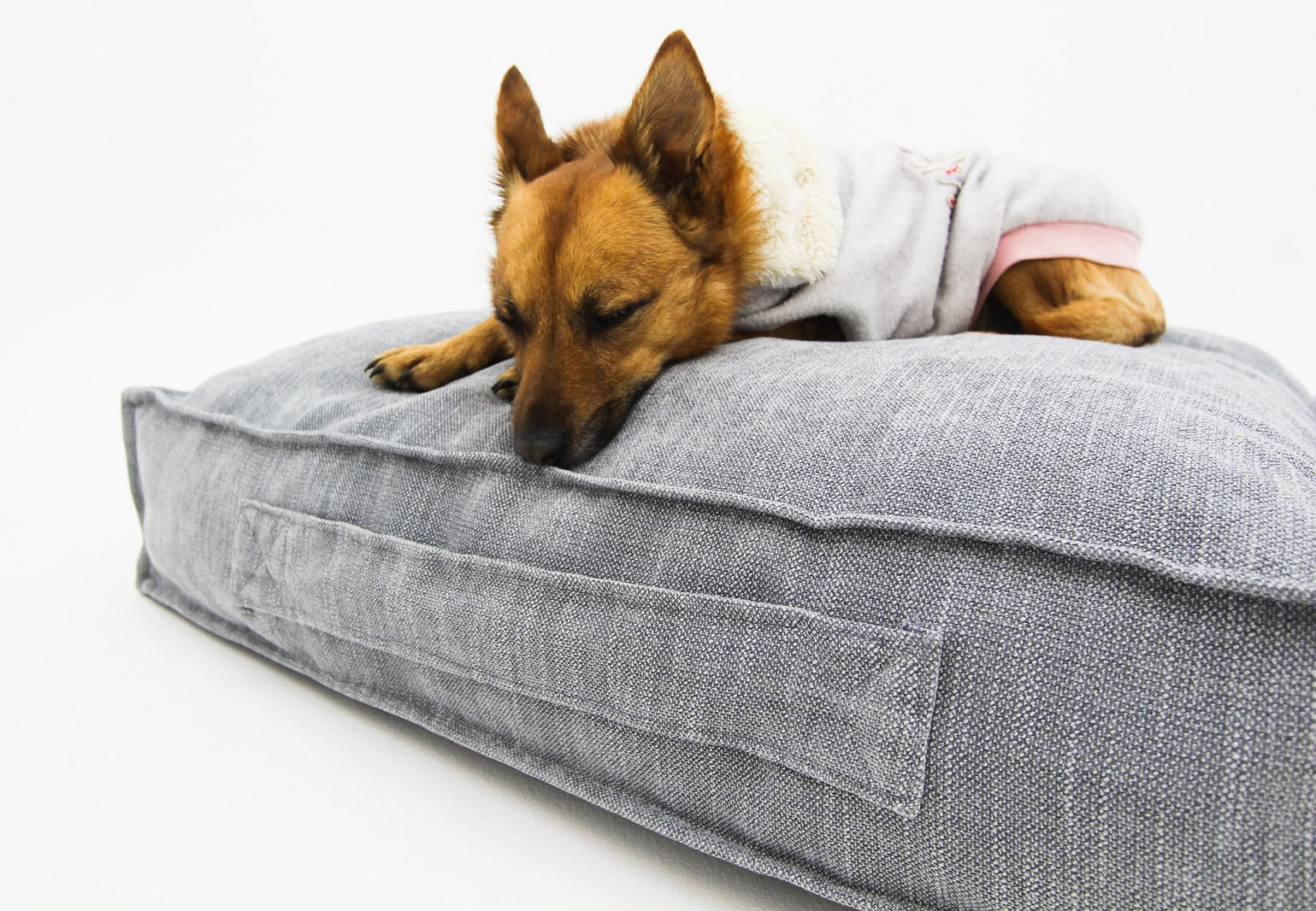 S Dog Bed Grey Extra Cover