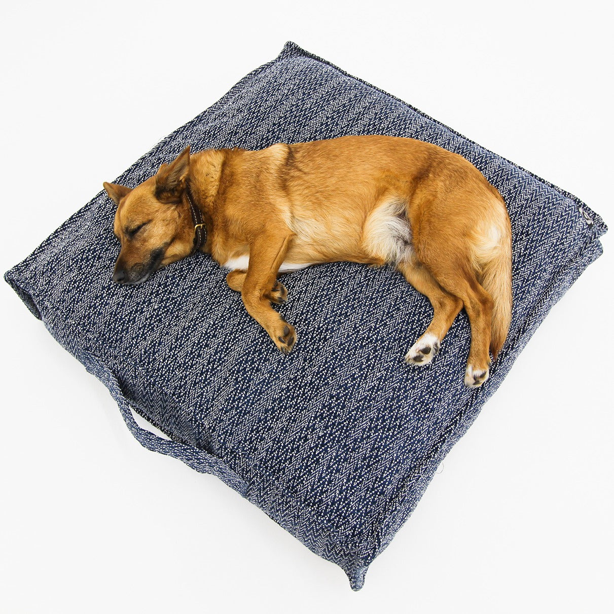 S Dog Bed Dark Blue