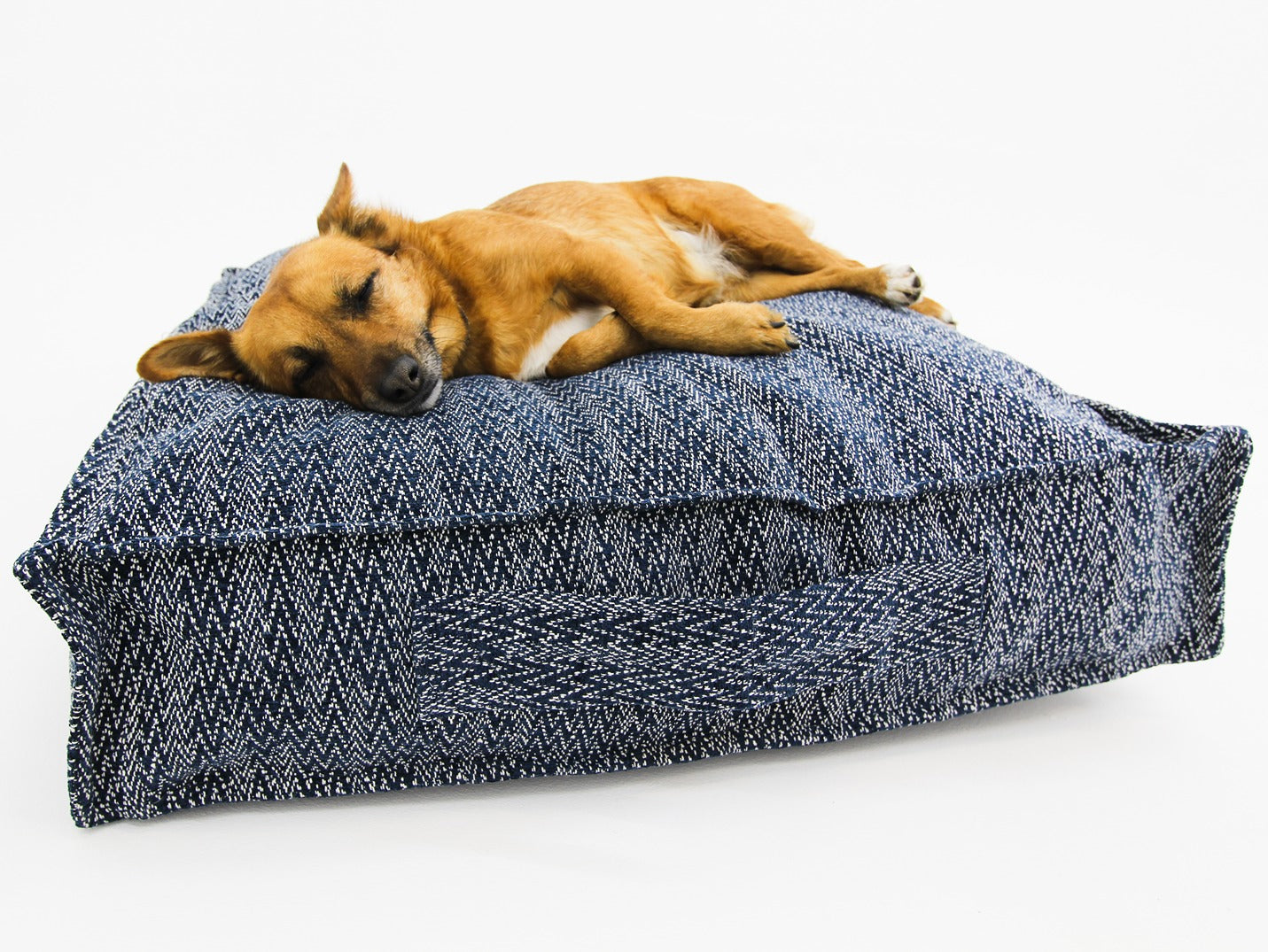 S Dog Bed Dark Blue