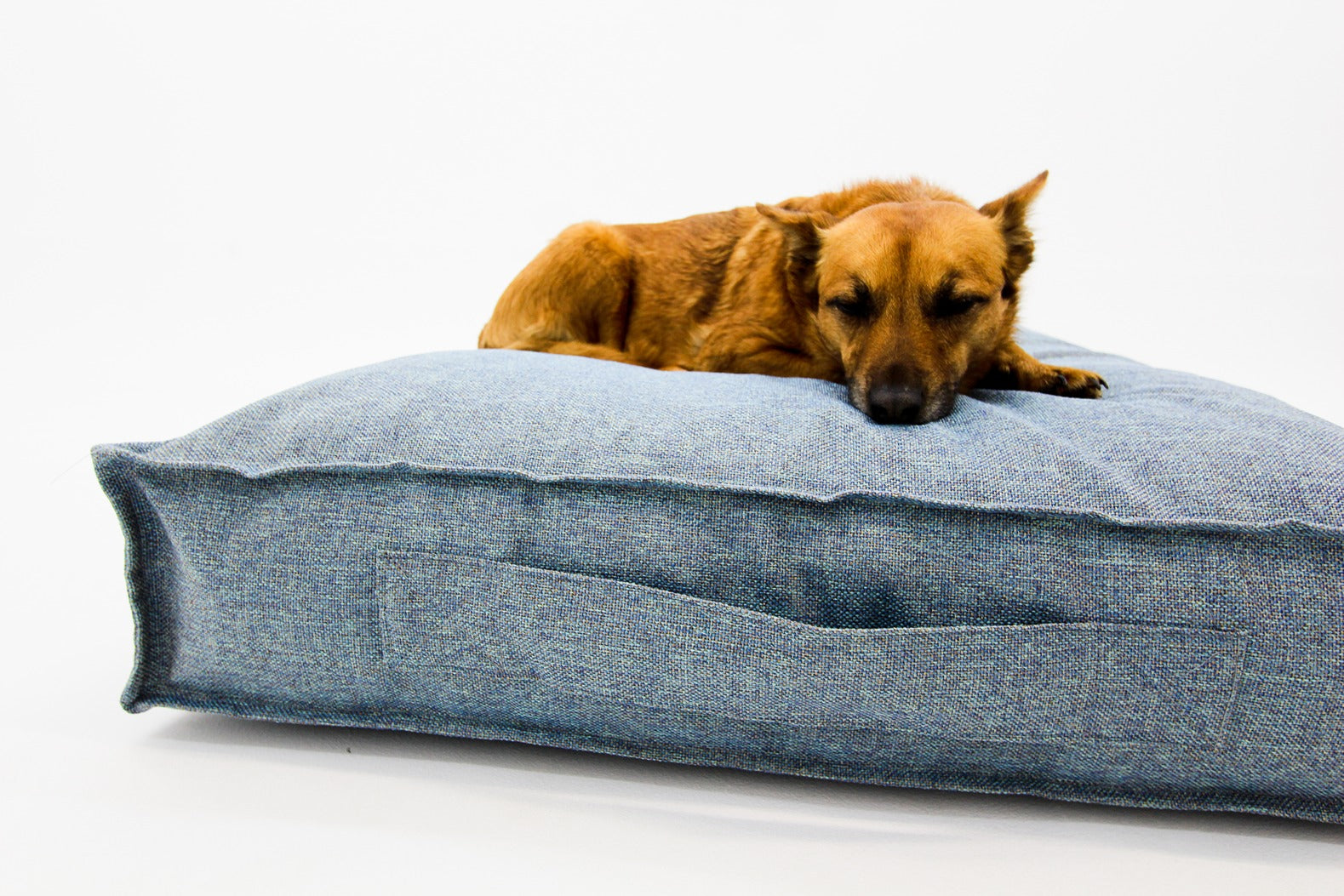 S Dog Bed Light Blue Extra Cover