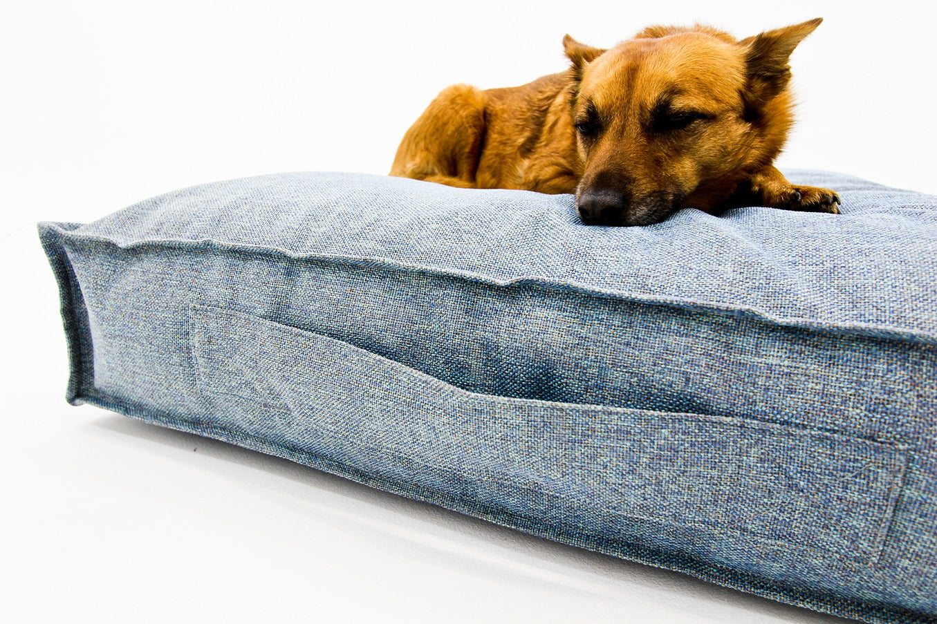 S Dog Bed Light Blue Extra Cover
