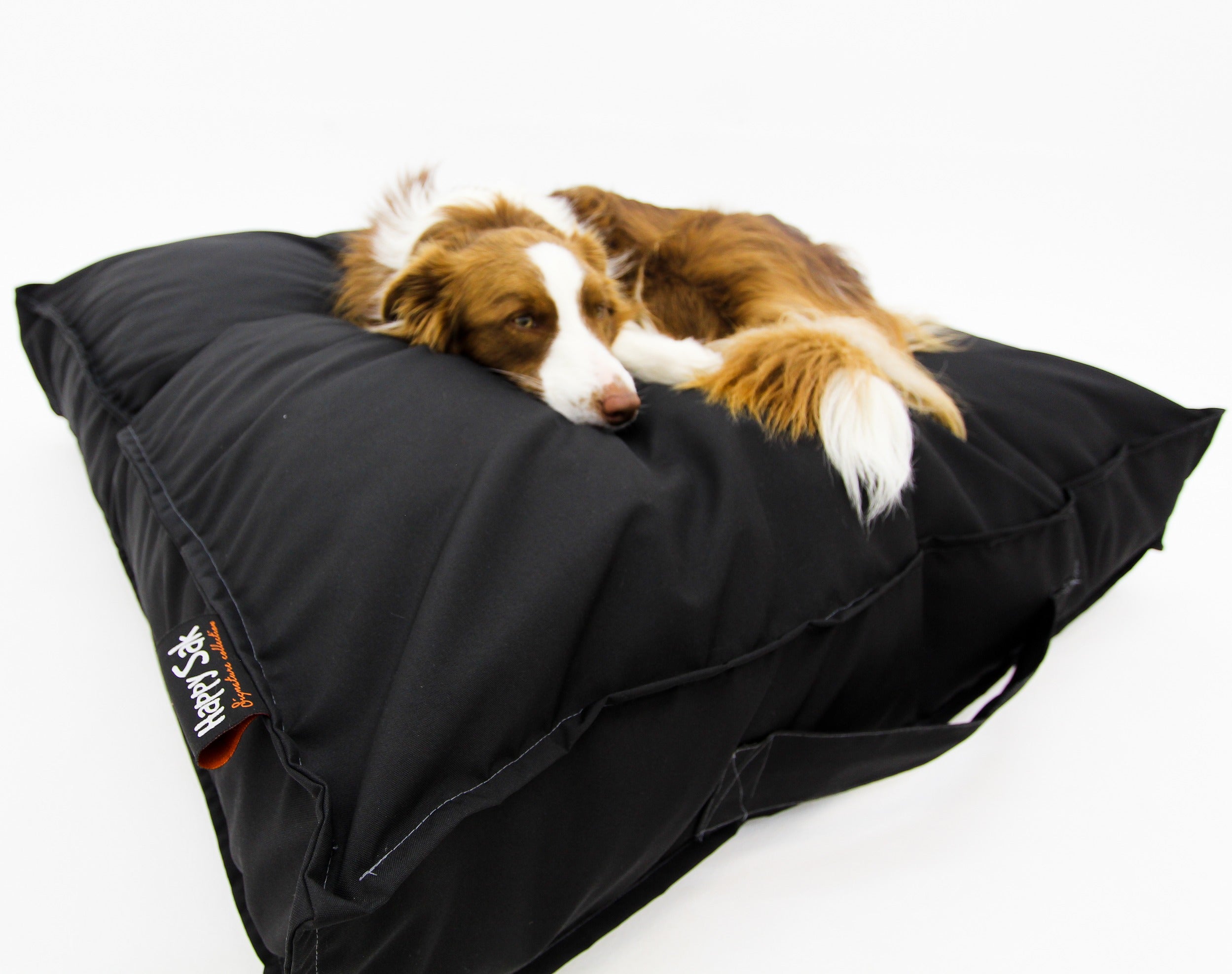 M Dog Bed Outdoor Black Extra Cover