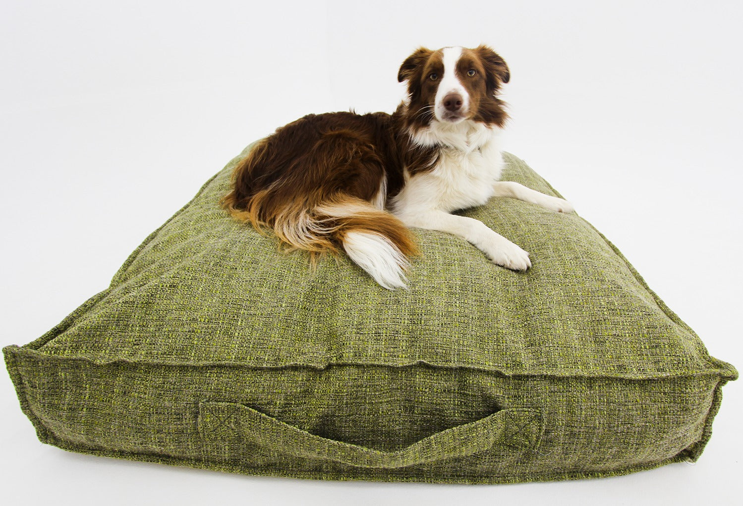 M Dog Bed Green Extra Cover