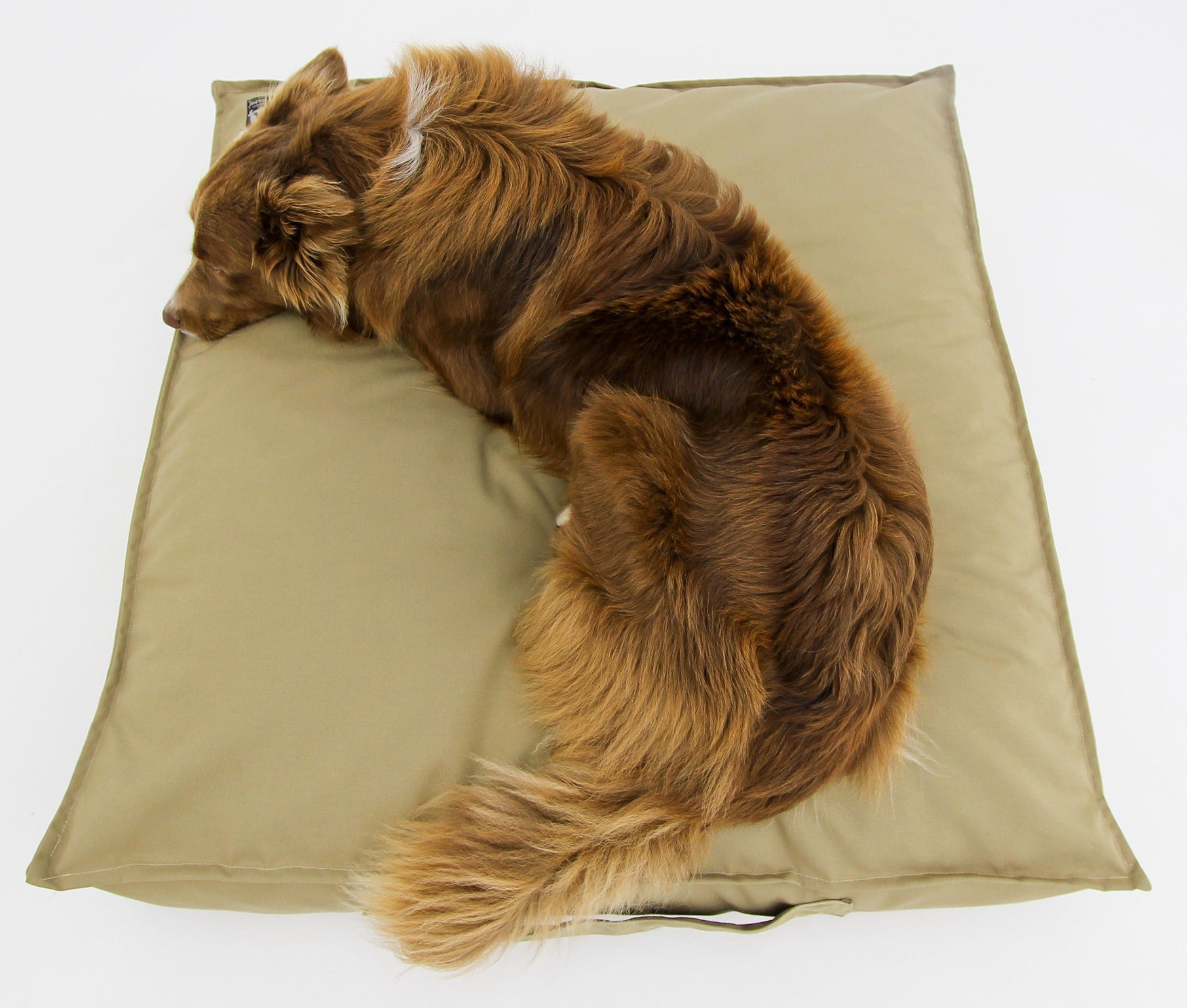 M Dog Bed Beige Outdoor