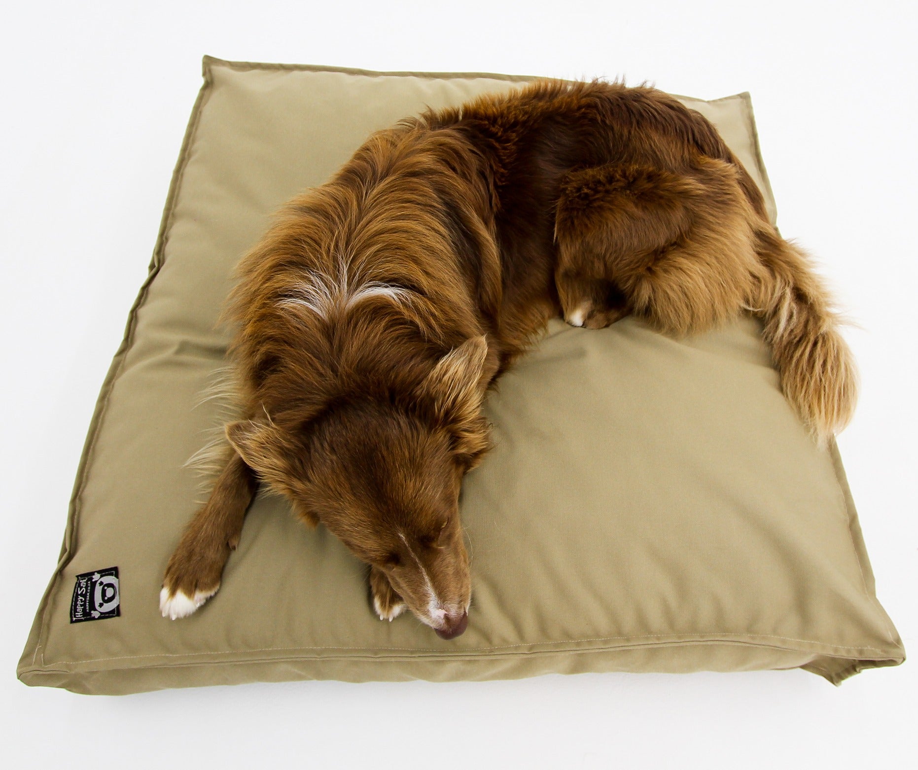 M Dog Bed Beige Outdoor