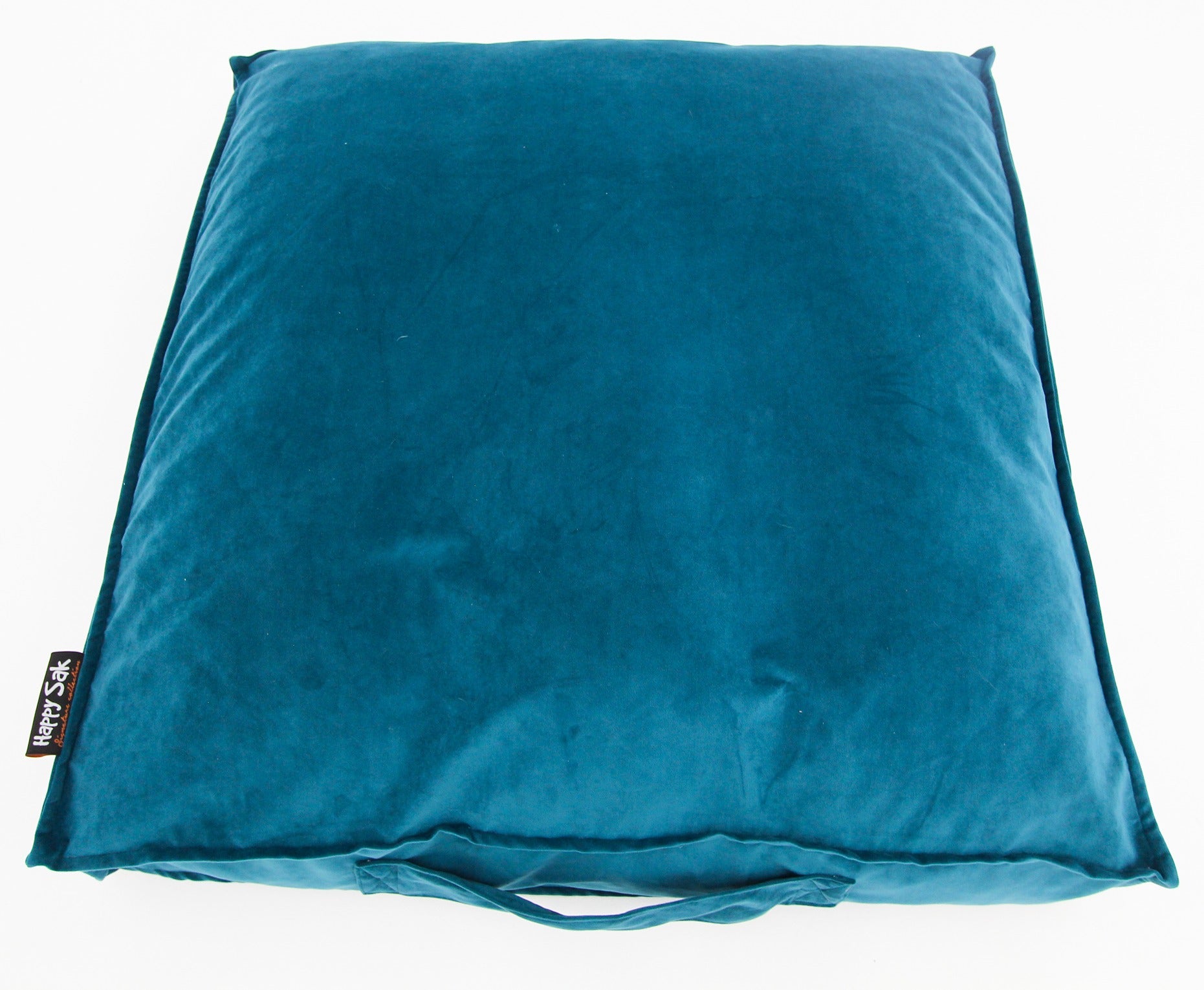 M Dog Bed Teal Velvet Extra Cover