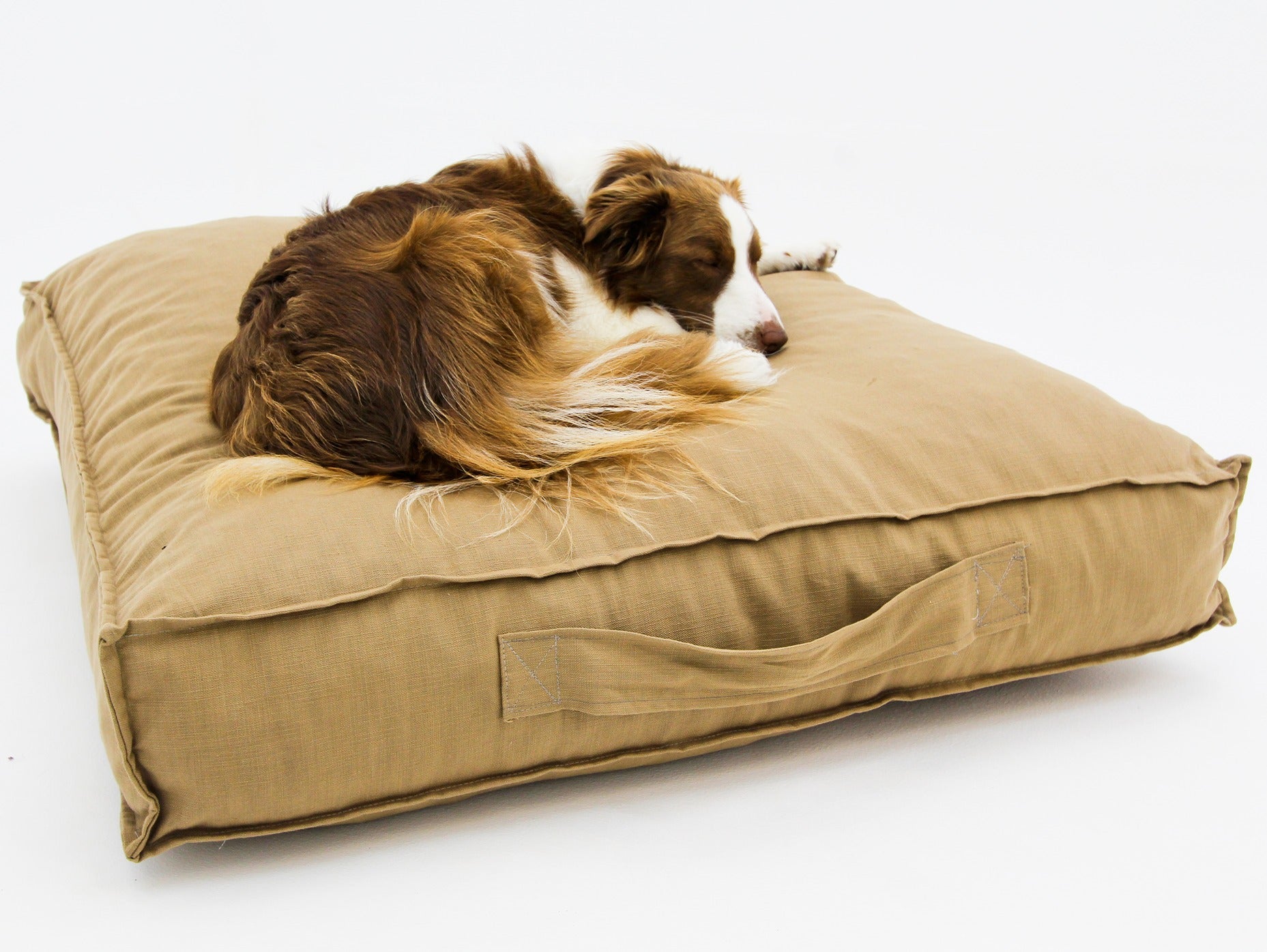 M Dog Bed Beige Indoor - Happy Sak SA