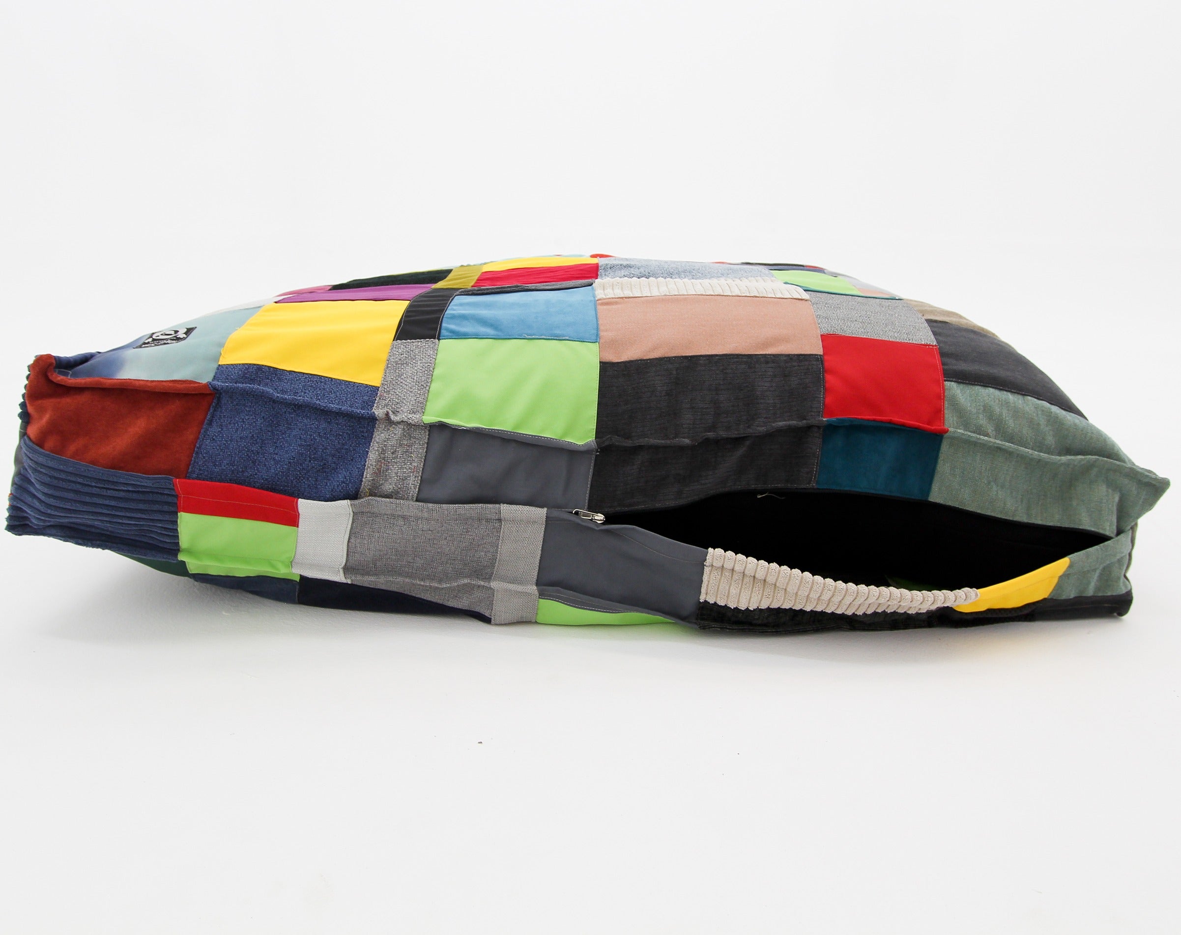 L Dog Bed Patchwork Extra Cover