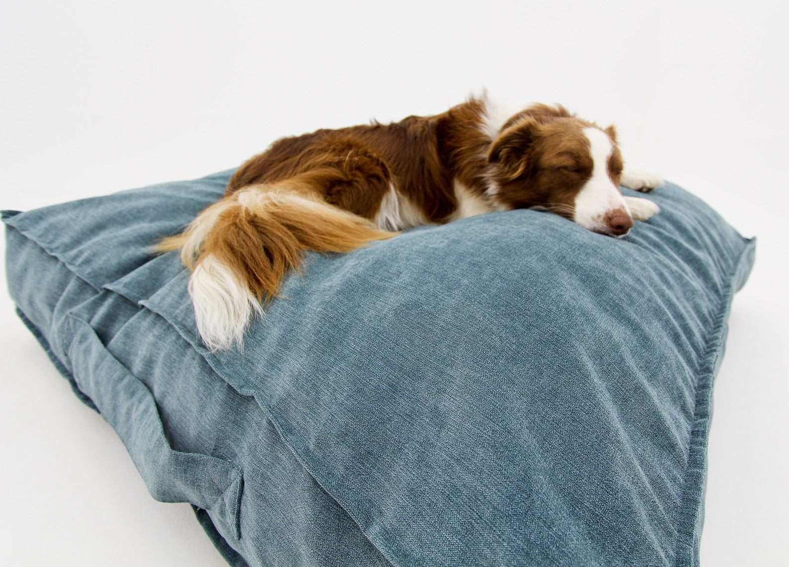M Dog Bed Blue Extra Cover