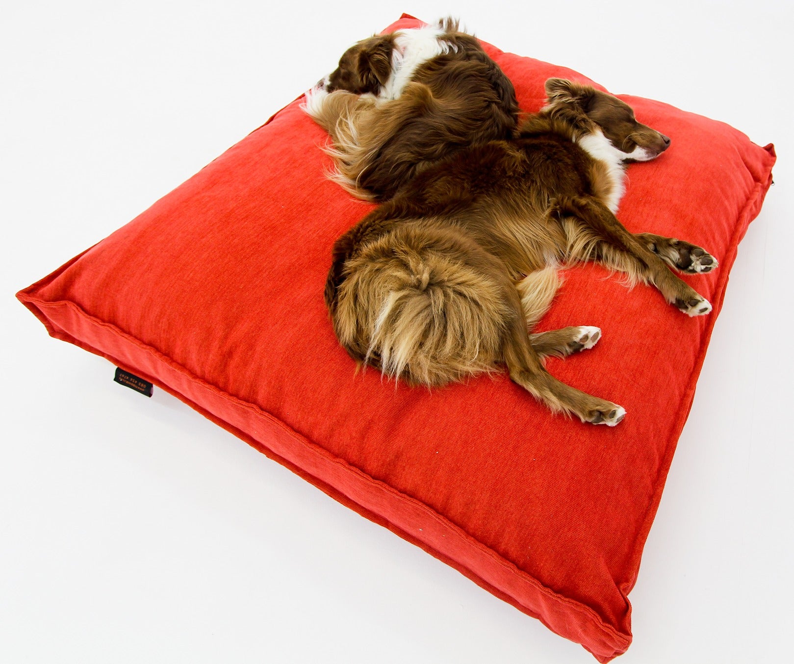 L Dog Bed Red Extra Cover