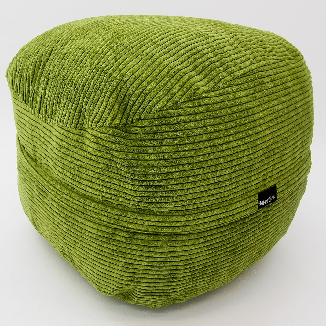 Footsak Lime Green Corduroy Extra Cover