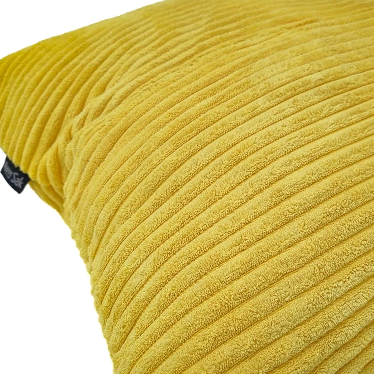 Footsak Yellow Corduroy