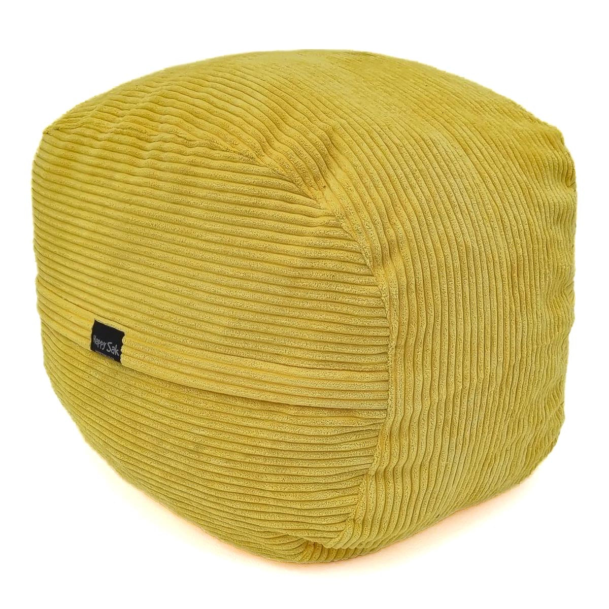 Footsak Yellow Corduroy