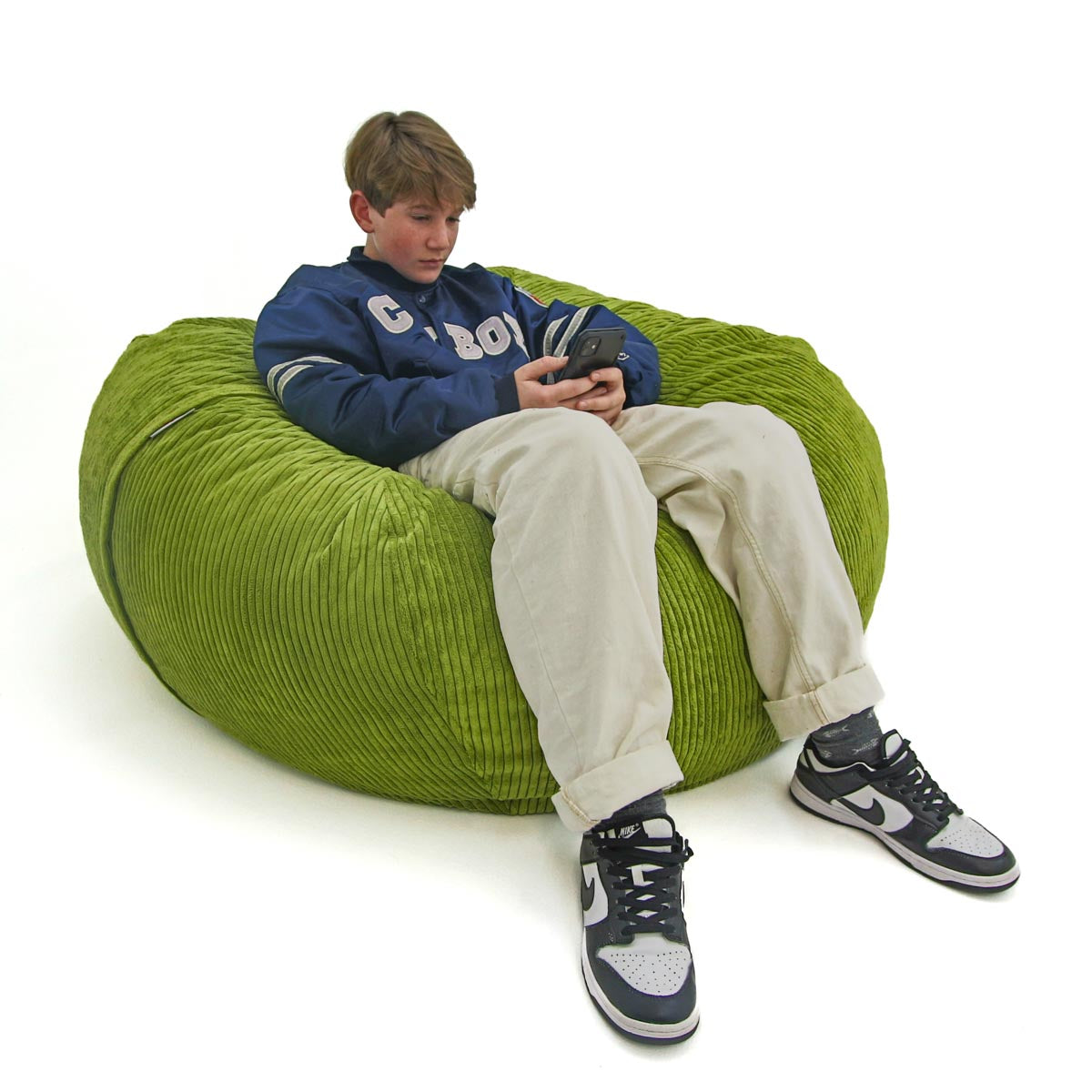 M Sak Lime Green Corduroy
