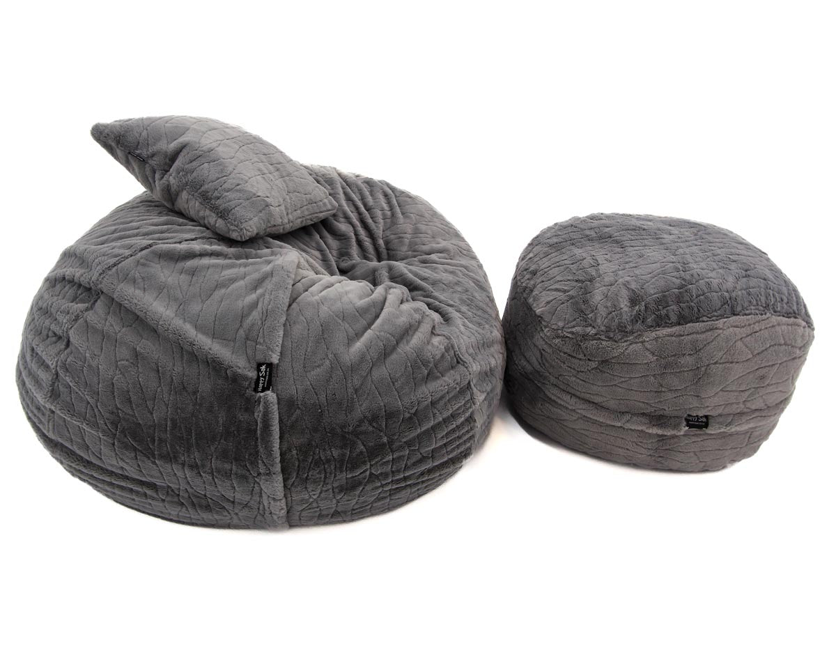 Light Grey Fur M + Footsak + Scatter