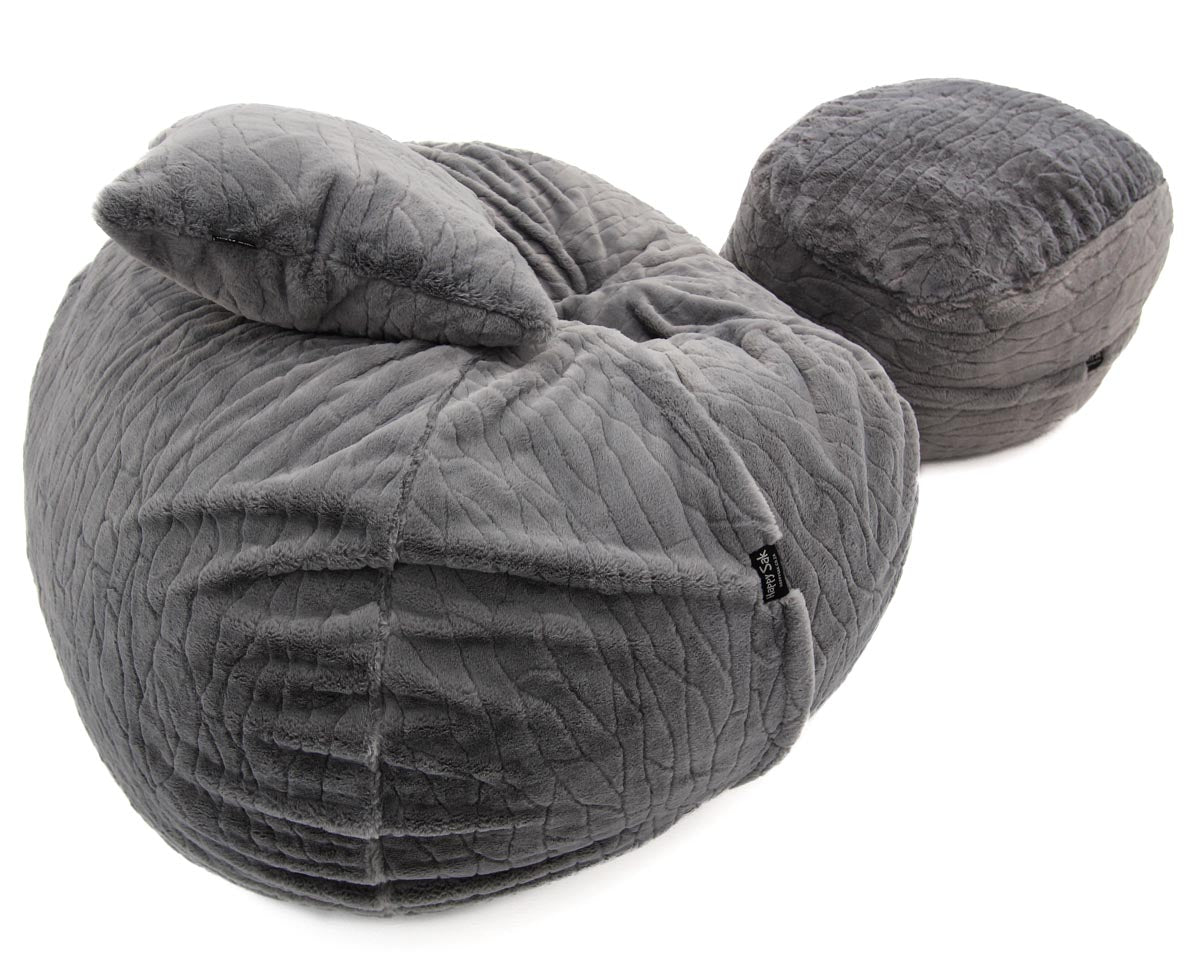 Light Grey Fur M + Footsak + Scatter