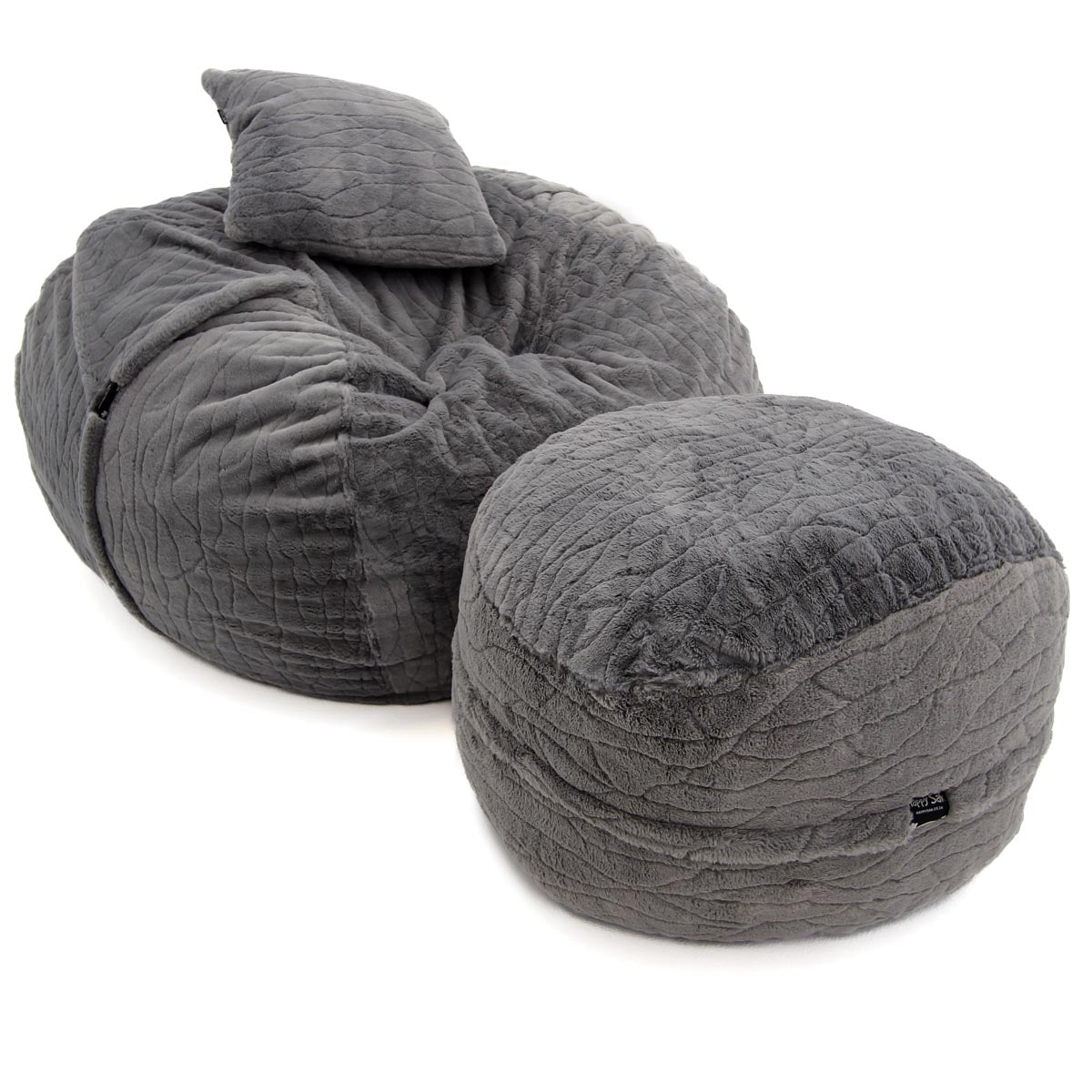 Light Grey Fur M + Footsak + Scatter