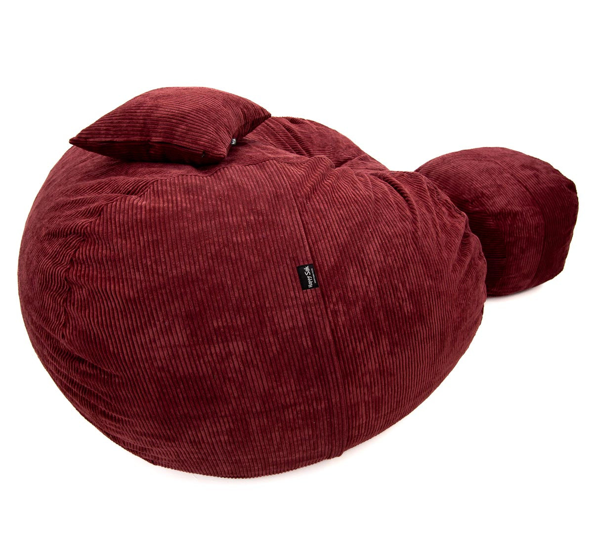 Burgundy Cord XXXL  + Footsak + 2 Scatters