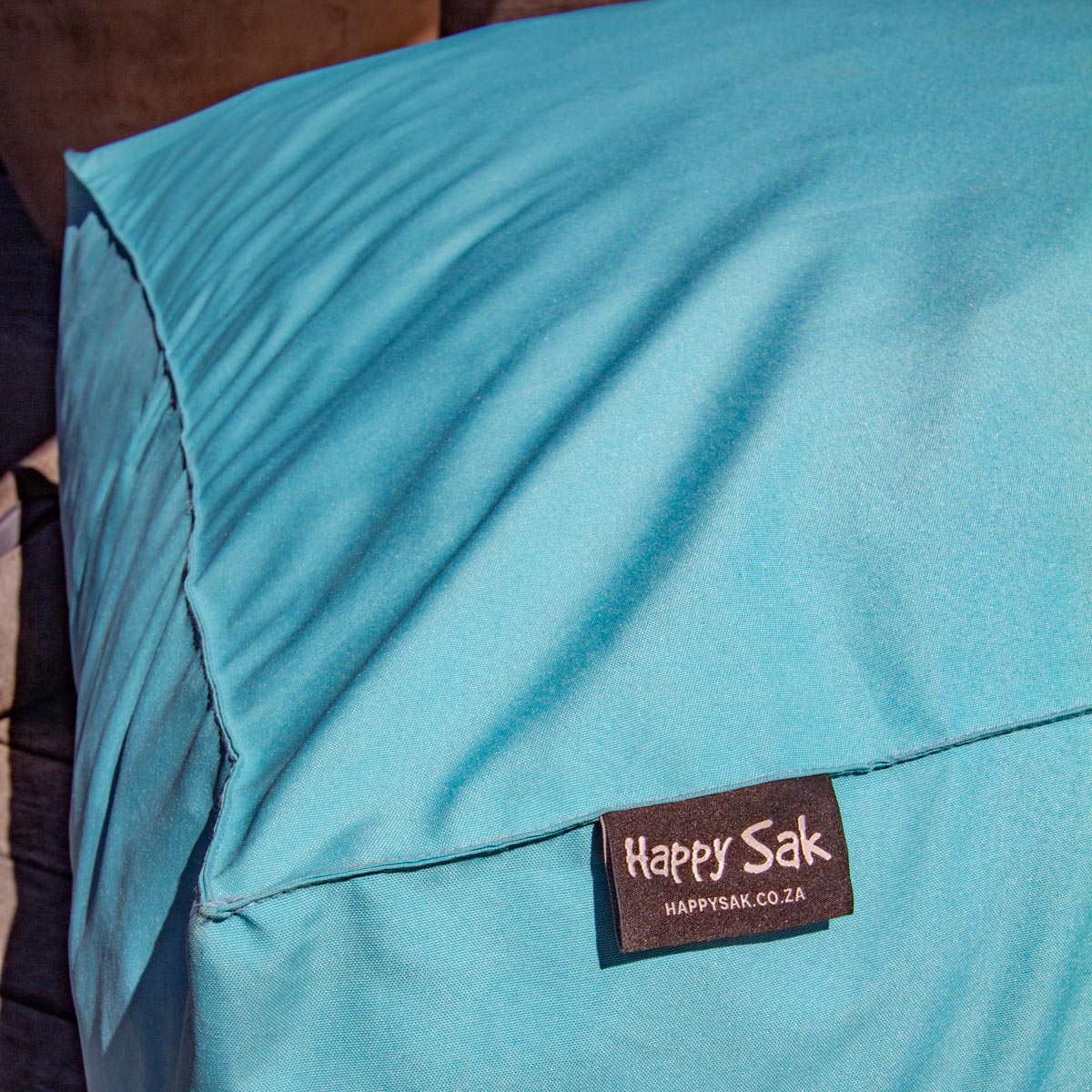 Turquoise Outdoor Ottoman Extra Cover