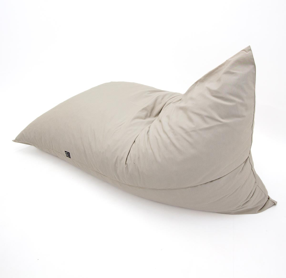 large cream outdoor bean bag