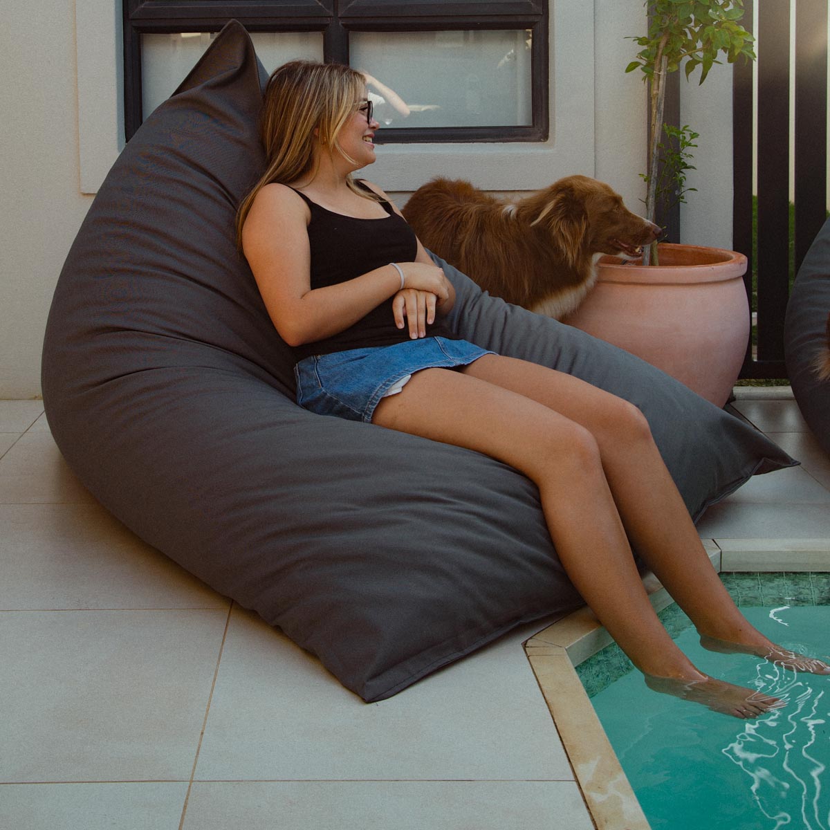 S Flip Sak Charcoal Outdoor Extra Cover