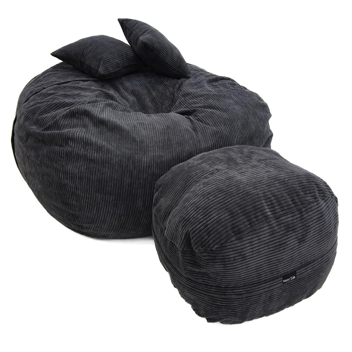 Charcoal Cord XL + Footsak + 2 Scatters